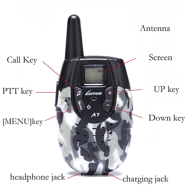 Lt-A7 Frs PMR Ham Radio Mini Walkie Talkie for Kids