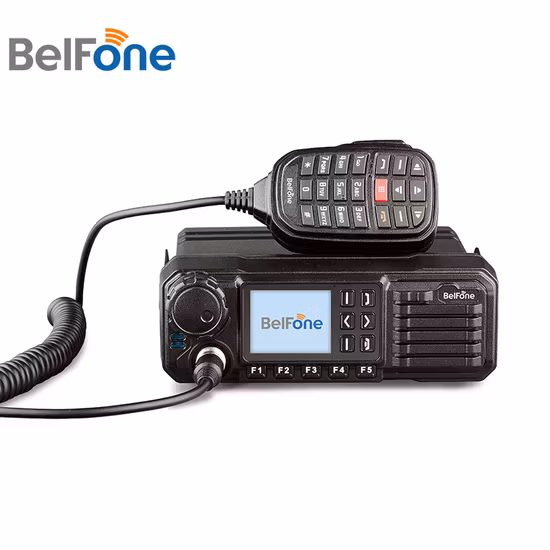 Radio móvil de largo alcance con repetidor de frecuencia única de 50W con GPS Bluetooth opcional